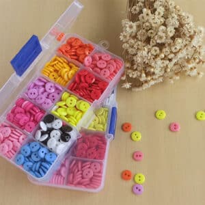 Estojo meus primeiros mini botões