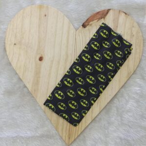 Tecido tactel estampado brasão do Batman