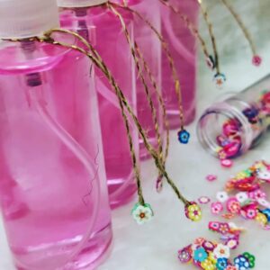 Água perfumada para tecido 60ml aroma Flor de Algodão