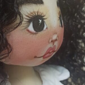 Boneca de feltro e tricoline odontologista – 60cm de altura