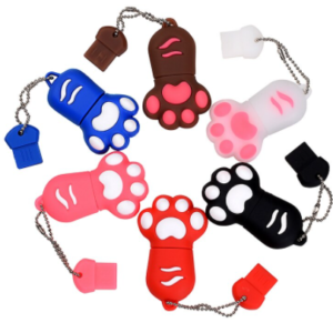Pendrive patinhas pets 64Gb