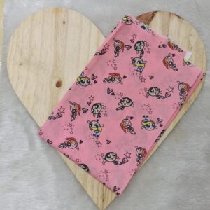 Tecido tricoline misto estampado meninas super poderosas