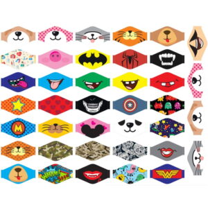 Tecido tricoline digital estampas personalizadas e divertidas para máscara