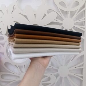 Combo 6 – Kit de feltro Santa Fé Peles – 50cm x 1,40mt – 7 recortes