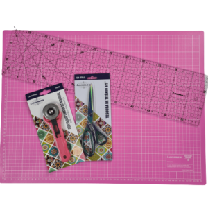 Base de corte dupla face 60cm X 45 Cm x 3mm - rosa