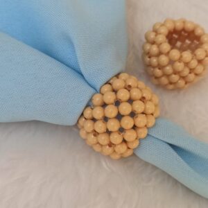 Porta guardanapo – modelo ouriço – bege