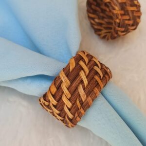 Porta guardanapo em rattan - Mod.01