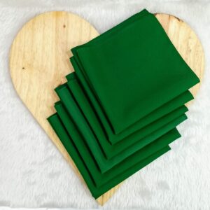 Guardanapo em tecido oxford – verde bandeira