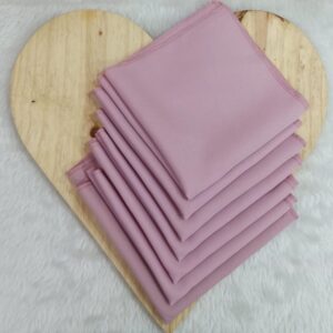 Guardanapo em tecido oxford – rosa seco