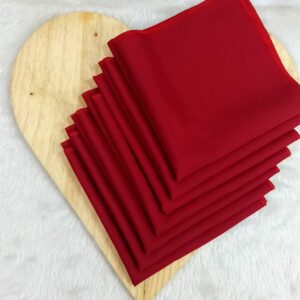 Guardanapo em tecido oxford – vermelho