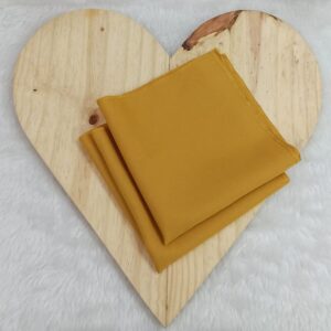 Guardanapo em tecido oxford - mostarda