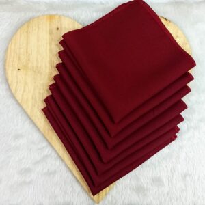 Guardanapo em tecido oxford – marsala