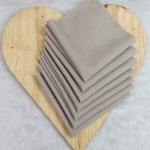 Guardanapo em tecido oxford - caqui