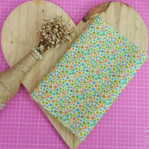 Feltro Santa Fé Estampado - Coleção Primavera Amar./Verm. 5023.4/19