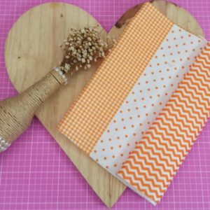 Feltro Santa Fé – Coleção Desejo – Composê Laranja - A6023.1/19