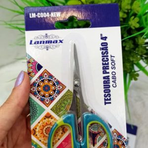 Tesoura de Precisão Soft 4" - Lanmax
