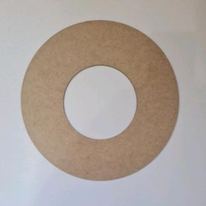 Base em MDF para guirlanda/porta maternidade 30cm
