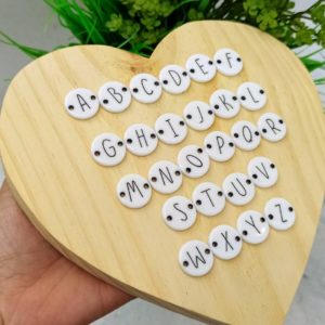 Botões Alfabéticos - 1 alfabeto completo