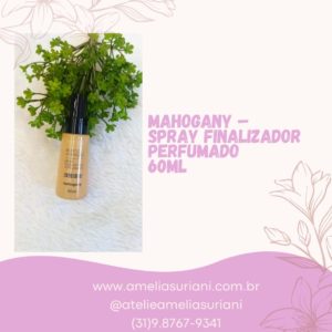 Mahogany - Spray Finalizador Perfumado 60ml