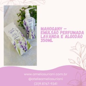Mahogany - Hidratante Lavanda e Algodão 350ml
