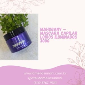 Mahogany -  Máscara capilar loiros iluminados
