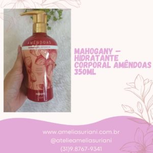Mahogany - Hidratante corporal Amêndoas 350ml