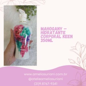 Mahogany - Hidratante corporal Keen 350ml