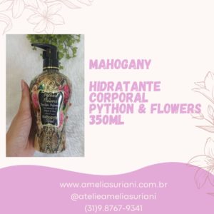Mahogany - Hidratante corporal Python & Flowers 350ml