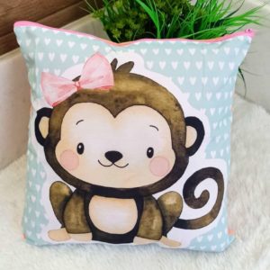 Almofada decorativa safari baby – macaquinha