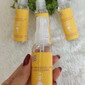 Água perfumada para tecido 60ml aroma Flor do Campo