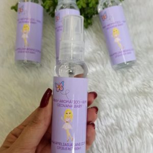 Água perfumada para tecido 60ml aroma Geovana Baby