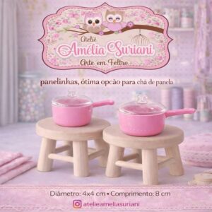 Panelinha de plástico - rosa